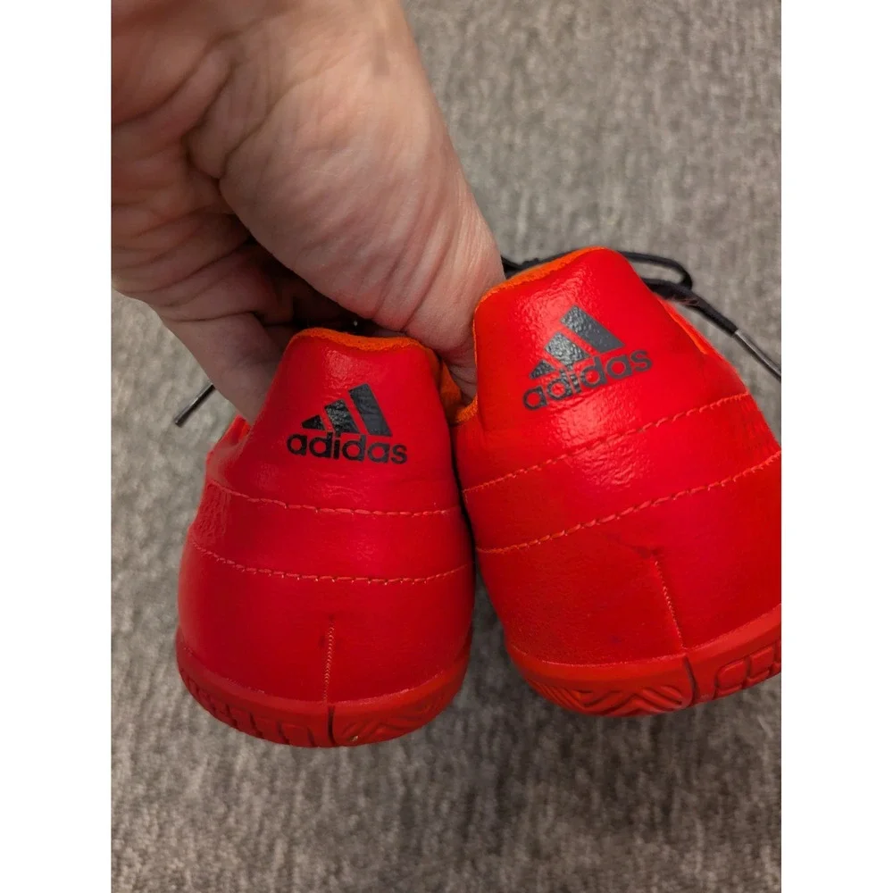 Adidas Soccer Cleats Turf‎ Orange Black Men's Size 5.5 US